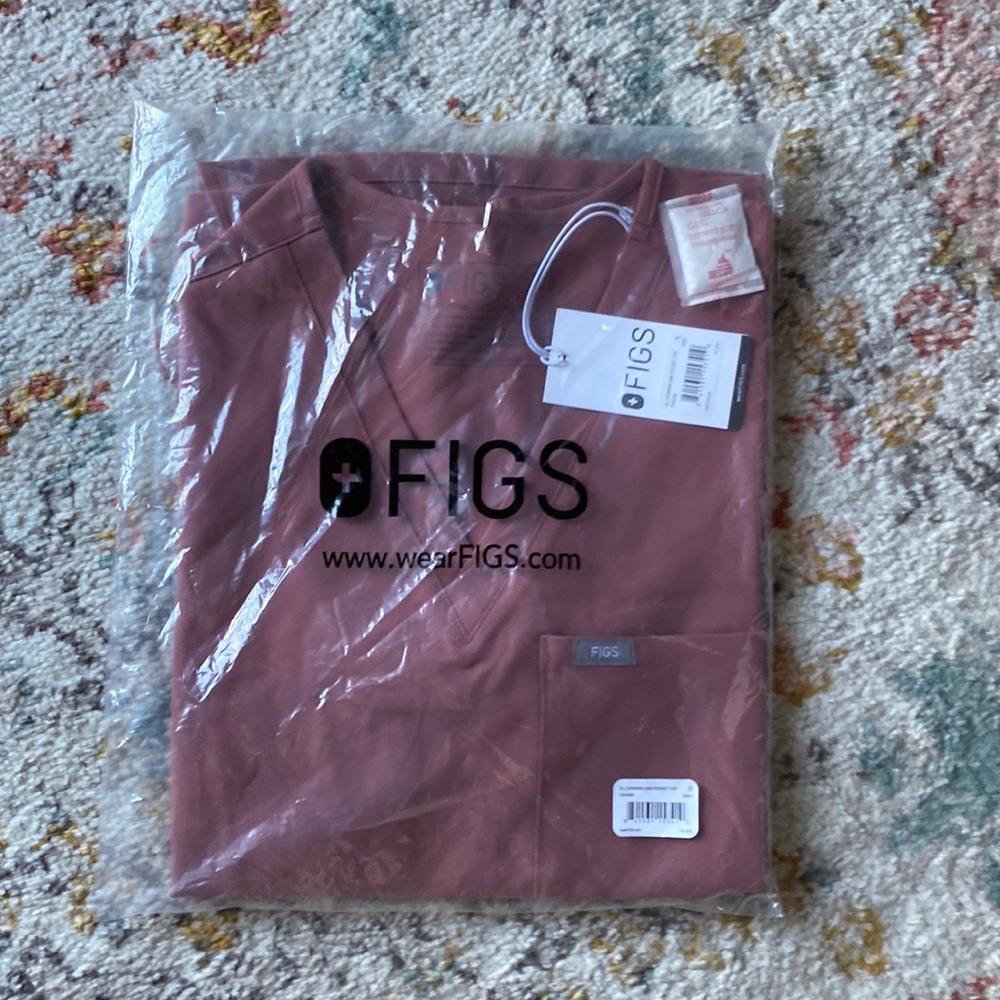 Figs mauve Catarina top